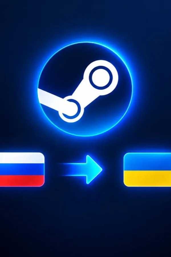 Смена региона Steam на Украину