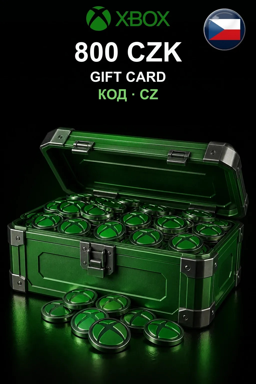 Xbox Gift Card 800 CZK — Чехия