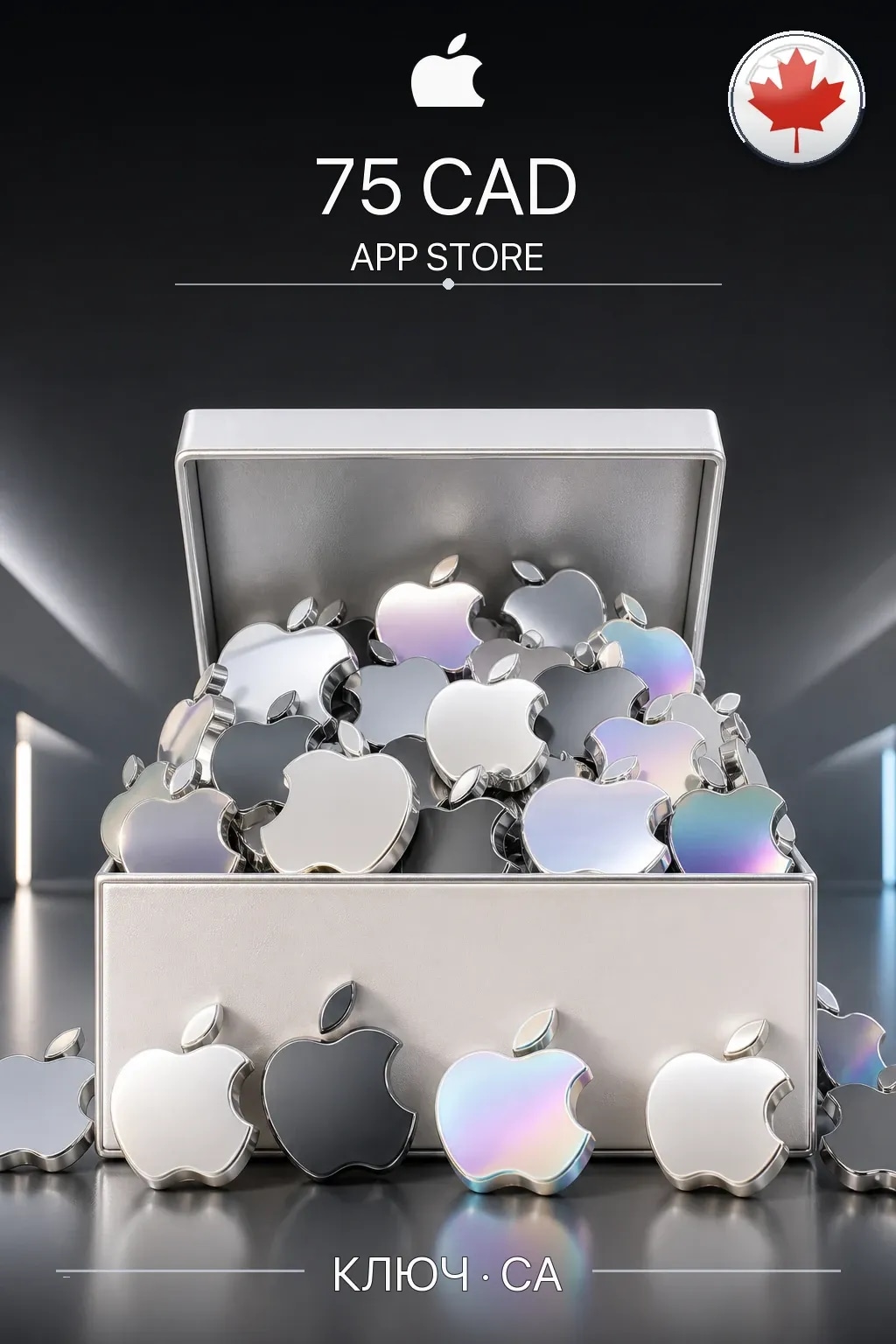 CAD 75 Apple Gift Card
